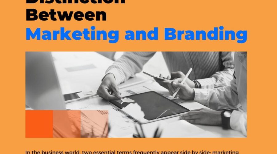 Unveiling the Distinction Between Marketing and Branding
